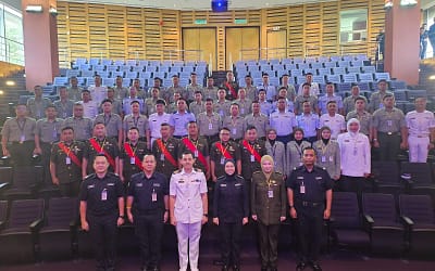 A STUDY TOUR TO GADONG POLICE HEADQUARTERS, ROYAL BRUNEI POLICE FORCE, WITH PARTICIPANTS OF THE 2025 ADVANCED LOGISTICS COURSE AND THE 2025 BASIC PAY CLERK COURSE