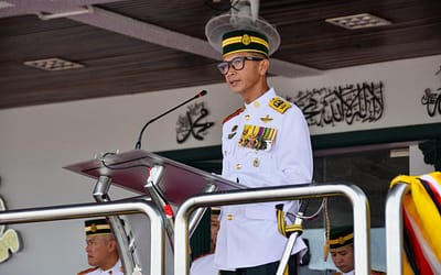 TAKINGOVER CEREMONY FOR THE 26TH COMMANDANT OF THE TRAINING INSTITUTE ROYAL BRUNEI ARMED FORCES