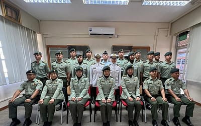 THE OPENING CEREMONY OF THE BASIC LOGISTICS OFFICER COURSE SERIES 2025