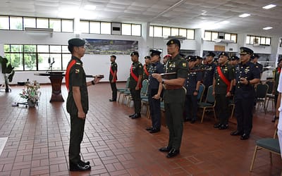 FORCE SERGEANT MAJOR ROYAL BRUNEI ARMED FORCES’ SESSION WITH THE LEADERS OF THE WARRANT OFFICERS LEADERSHIP AND MANAGEMENT COURSE SERIAL 2/2025