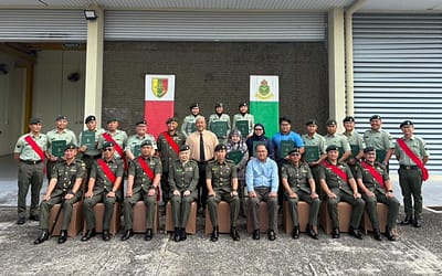 PR THE CLOSING CEREMONY AND CERTIFICATE PRESENTATION FOR THE ADVANCED ARMAMENT TECHNICIAN COURSE SESSION 2025 AND THE HARRIS FALCON III HANDHELD & MULTIBAND MANPACK RADIOS MAINTENANCE AND REPAIR WORKSHOP