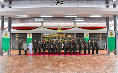 PROMOTION CEREMONY FOR SENIOR NON-COMMISSIONED OFFICERS OF TRAINING INSTITUTE ROYAL BRUNEI ARMED FORCES