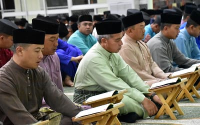 MAJLIS DOA KESYUKURAN SEMPENA SAMBUTAN PUJA USIA DULI YANG TERAMAT MULIA PADUKA SERI PENGIRAN MUDA MAHKOTA PENGIRAN MUDA HAJI AL-MUHTADEE BILLAH YANG KE 45