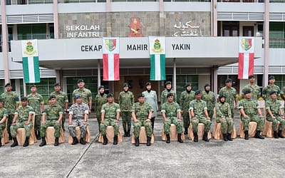 CLOSING CEREMONY OF THE INTERMEDIATE OFFICERS TACTICS COURSE 2020