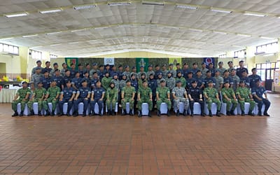 MAJLIS PENUTUP KURSUS PENGAWAS PADANG TEMBAK (NON-COMBATANT) 2020
