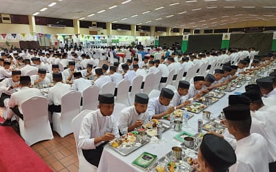 MAJLIS BERBUKA PUASA BERSAMA REKRUT LELAKI PENGAMBILAN KE-170
