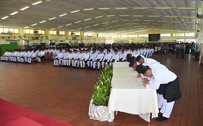 UPACARA MENANDATANGANI BAF 122 BAGI REKRUT LELAKI PENGAMBILAN KE 171