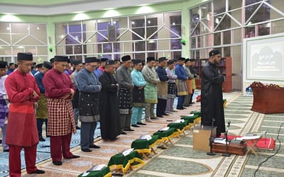 PENANJONG GARISON MENGADAKAN MAJLIS DOA KESYUKURAN SEMPENA SAMBUTAN HARI ULANG TAHUN ANGKATAN BERSENJATA DIRAJA BRUNEI KE-62