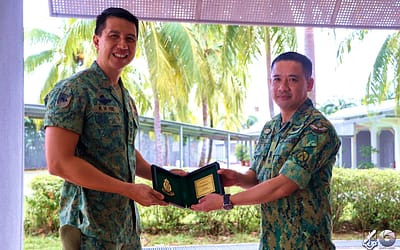 OFFICIAL VISIT TO SINGAPORE ARMED FORCES TRAINING CENTRES
