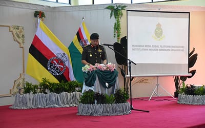 MAJLIS PERASMIAN MEDIA SOSIAL PLATFORM (INSTAGRAM) INSTITUT LATIHAN ANGKATAN BERSENJATA DIRAJA BRUNEI
