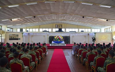 SESI PERJUMPAAN YANG MULIA PEMERINTAH ANGKATAN BERSENJATA DIRAJA BRUNEI (ABDB) BERSAMA REKRUT LELAKI PENGAMBILAN KE-171