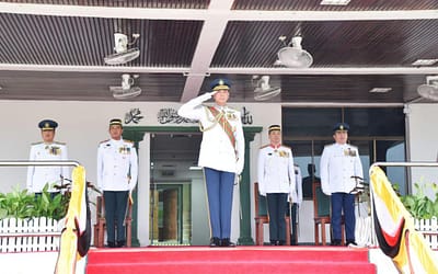 UPACARA PERBARISAN TAMAT LATIHAN REKRUT LELAKI PENGAMBILAN KE-171 ANGKATAN BERSENJATA DIRAJA BRUNEI