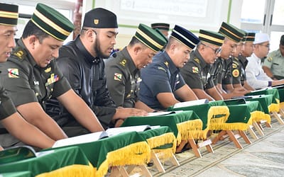 MAJLIS KHATAM AL-QURAN SEMPENA TAMAT LATIHAN REKRUT LELAKI PENGAMBILAN KE-172 DAN REKRUT WANITA PENGAMBILAN KE-58
