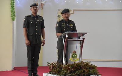 UPACARA MENANDATANGANI BAF 122 BAGI REKRUT LELAKI PENGAMBILAN KE 173