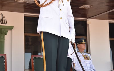 UPACARA PERBARISAN TAMAT LATIHAN REKRUT LELAKI PENGAMBILAN KE-173