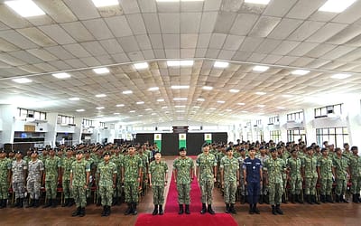 SESI PERJUMPAAN YANG MULIA PEMERINTAH ANGKATAN BERSENJATA DIRAJA BRUNEI (ABDB) BERSAMA REKRUT LELAKI PENGAMBILAN KE-174