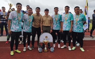 PERLAWANAN AKHIR BOLA SEPAK ANTARA PASUKAN GABUNGAN MINDEF DAN TENTERA DARAT DIRAJA BRUNEI