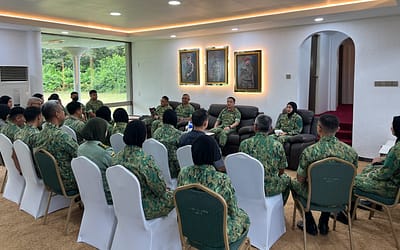 SESI PERJUMPAAN KOMANDAN BERSAMA PEGAWAI DAN LAIN-LAIN PERINGKAT INSTITUT LATIHAN ANGKATAN BERSENJATA DIRAJA BRUNEI
