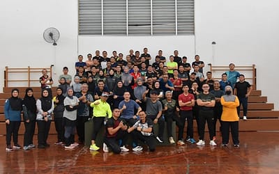 THE TRAINING INSTITUTE RBAF HELD A TABATA EXERCISE AS PART OF ITS AFTERNOON SPORTS ACTIVITY