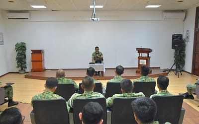 THE REGIMENT SERGEANT MAJOR SESSIONS WITH TRAINING INSTITUTE OF ROYAL BRUNEI ARMED FORCES (TI RBAF) SENIOR RANKS