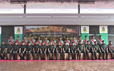 PROMOTION CEREMONY FOR SENIOR NON-COMMISSIONED OFFICERS OF TRAINING INSTITUTE ROYAL BRUNEI ARMED FORCES