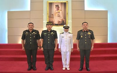 TRAINING INSTITUTE ROYAL BRUNEI ARMED FORCES OFFICERS PROMOTED