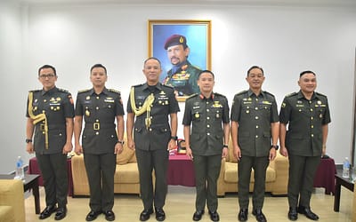 TRAINING INSTITUTE COMMANDANT RECIEVES COURTESY CALL FROM DEFENCE ATTACHÉ (DA) EMBASSY OF THE REPUBLIC OF INDONESIA