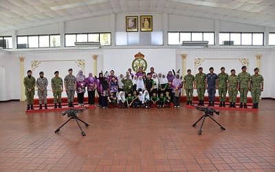 EDUCATIONAL VISIT BY LABI PRIMARY SCHOOL TO THE TRAINING INSTITUTE ROYAL BRUNEI ARMED FORCES (TI RBAF)
