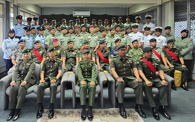 THE CERTIFICATE PRESENTATION AND CLOSING CEREMONY FOR THE BASIC LOGISTICS COURSE SERIES 3/2024