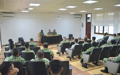 COMMANDANT’S SESSION WITH THE INSTRUCTORS OF TRAINING INSTITUTE ROYAL BRUNEI ARMED FORCES