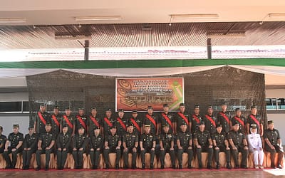 PROMOTION CEREMONY FOR SENIOR NON-COMMISSIONED OFFICERS OF TRAINING INSTITUTE ROYAL BRUNEI ARMED FORCES