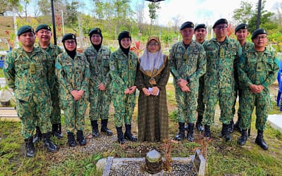 SCHOOL OF MILITARY TRADE, TRAINING INSTITUTE ROYAL BRUNEI ARMED FORCES CONDUCTS CHARITY PROJECT IN CONJUNCTION WITH THE MONTH OF RAMADAN 1446 HIJRAH