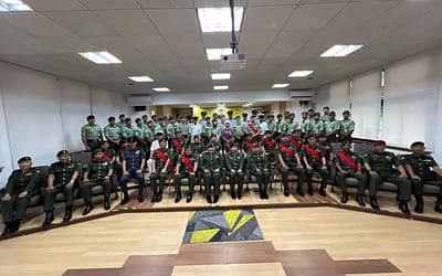 THE CERTIFICATE PRESENTATION AND CLOSING CEREMONY FOR THE BASIC LOGISTICS COURSE SERIES 4/2024