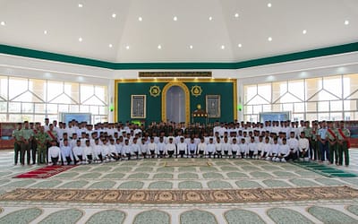 RECRUIT COMPANY HELD KHATAM AL-QUR’AN CEREMONY IN CONJUNCTION WITH THE PASSING OUT PARADE FOR THE MALE RECRUITS OF INTAKE 176