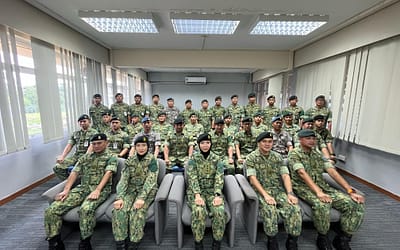 OPENING CEREMONY OF COMPANY QUARTERMASTER SERGEANT COURSE SERIES 1/2025