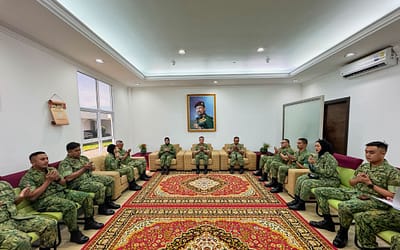 TRAINING INSTITUTE ROYAL BRUNEI ARMED FORCES HELD A DOA SELAMAT AND PRESENTATION OF HAJJ CONTRIBUTION