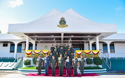 CHIEF OF DEFENCE FORCE OF DEMOCRATIC REPUBLIC OF TIMOR LESTE’S VISIT TO TI RBAF