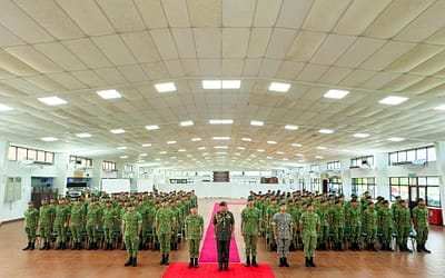 MEETING SESSION BETWEEN YANG MULIA COMMANDER OF THE ROYAL BRUNEI ARMED FORCES (RBAF) AND FORMER MALE RECRUITS OF INTAKE 176