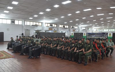 TRAINING INSTITUTE HELD ‘CERAMAH MOTIVASI’ IN CONJUNCTION WITH TRAINING INSTITUTE ROYAL BRUNEI ARMED FORCES 56TH ANNIVERSARY