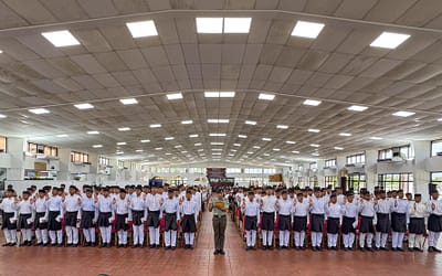 BAF 122 SIGNING CEREMONY FOR MALE RECRUITS INTAKE 178 AND FEMALE RECRUITS INTAKE 60